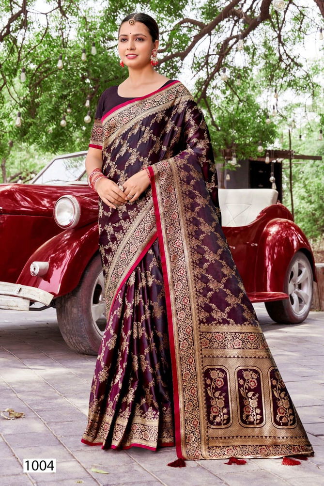 Royal Queen Vol 10 By Saroj Satin Silk Wedding Sarees Wholesale Price In Surat
